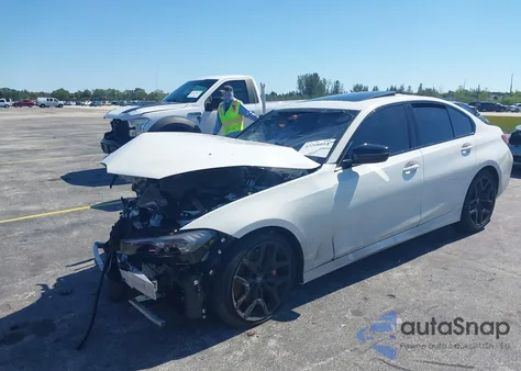 2025 BMW 3 Series 330I from USA, damaged, VIN 3MW69CW04S8F18319